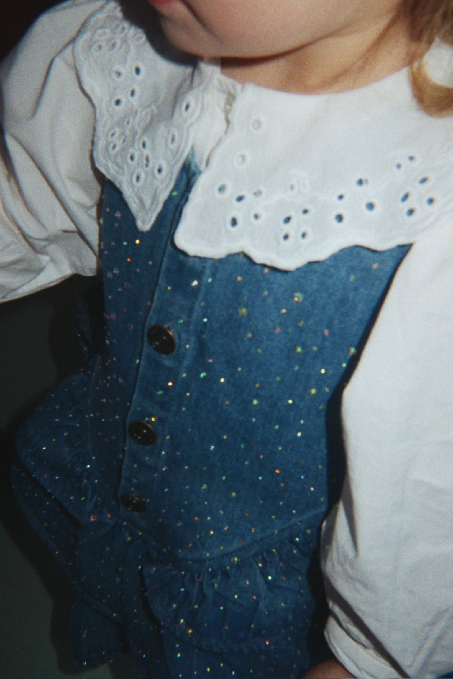 Jurk Elba Sparkle | Denim Sparkle | Konges Sløjd
