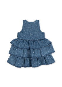 Jurk Elba Sparkle | Denim Sparkle | Konges Sløjd