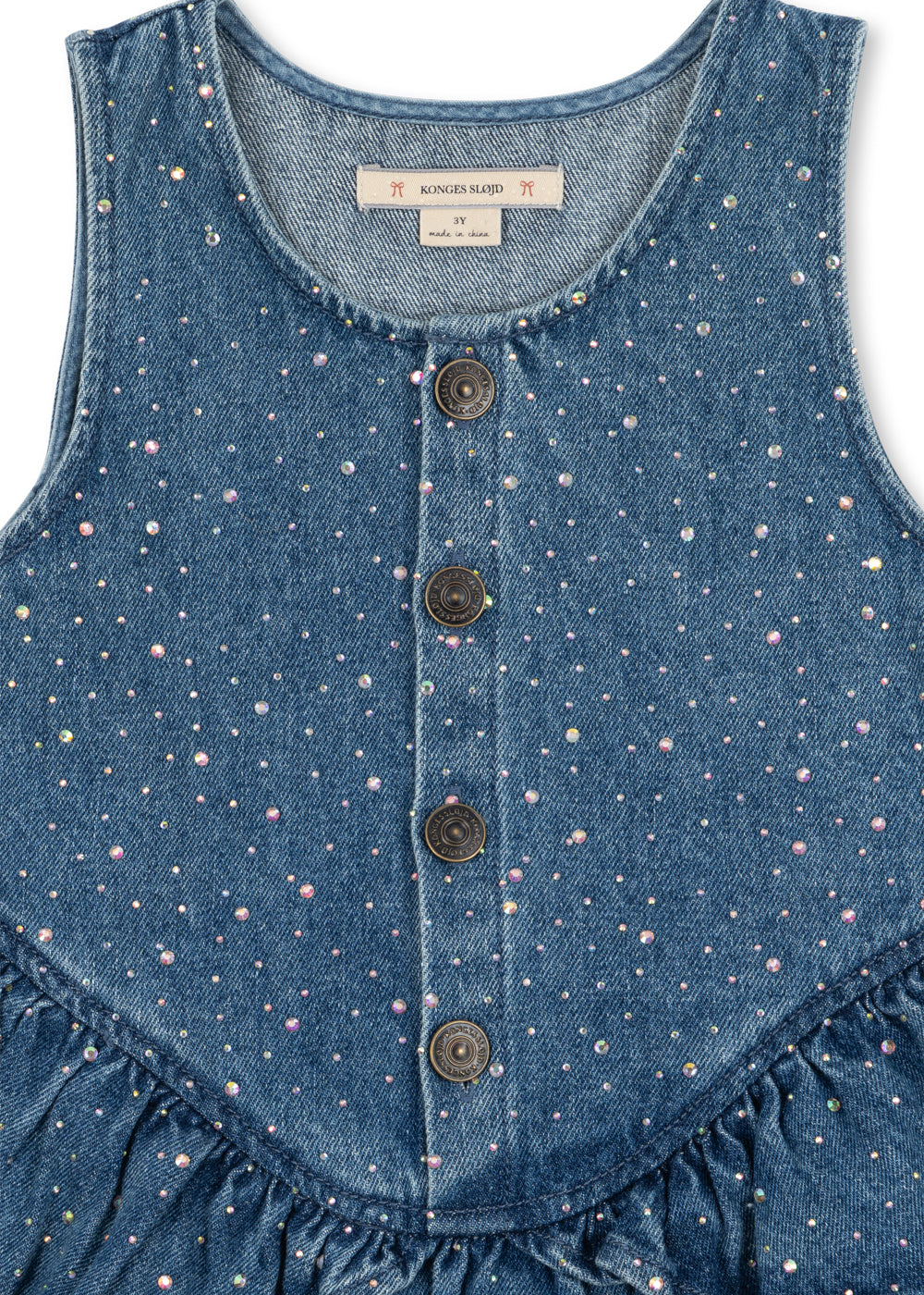 Jurk Elba Sparkle | Denim Sparkle | Konges Sløjd
