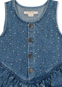 Jurk Elba Sparkle | Denim Sparkle | Konges Sløjd