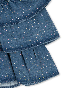 Jurk Elba Sparkle | Denim Sparkle | Konges Sløjd