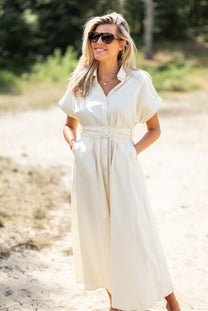 Jurk Maud | Geel
