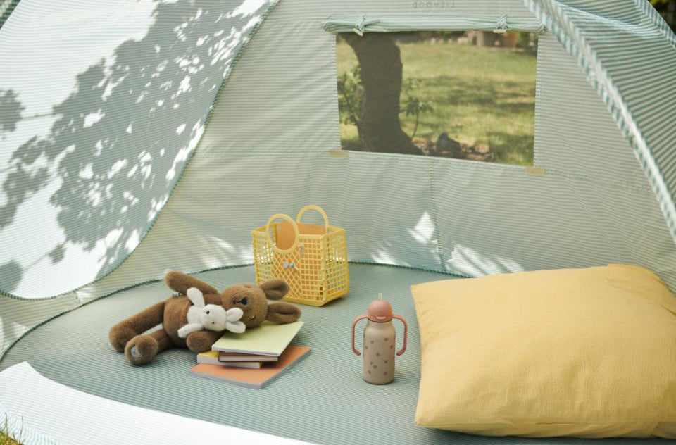 Kelly kangaroo mommy & me teddy | Dune | Liewood