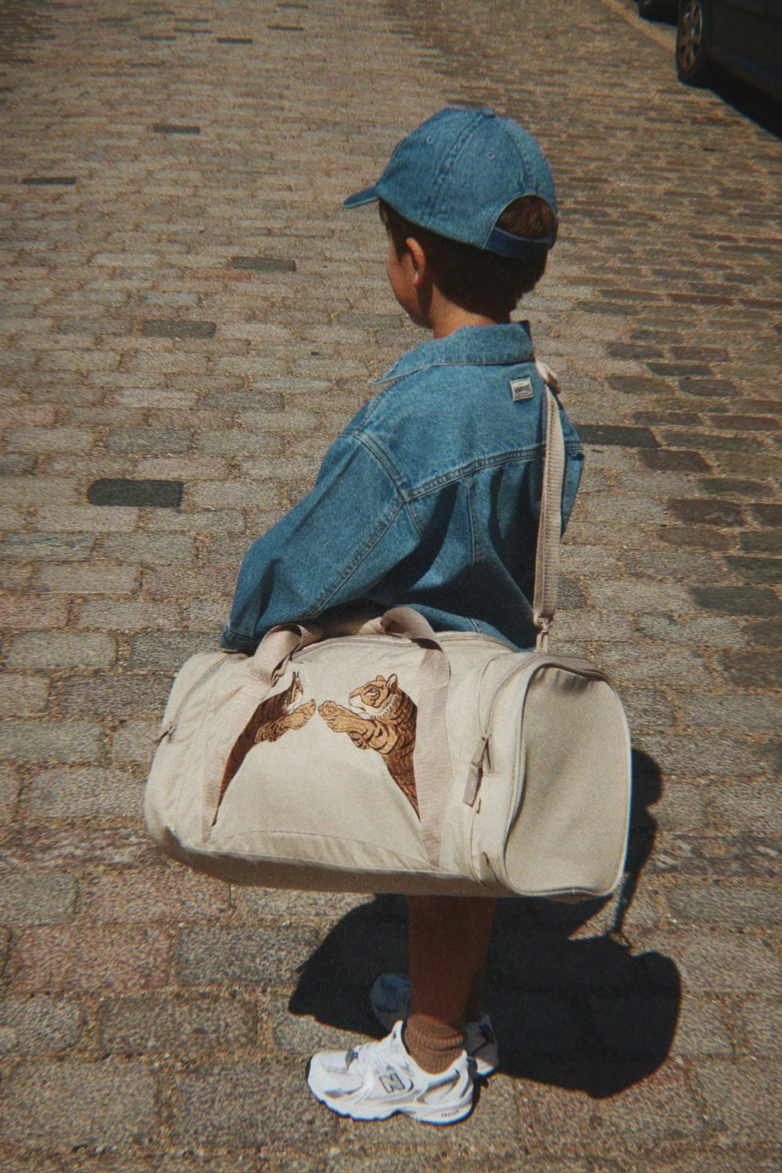 Kids weekend bag | Feather gray | Konges Slojd