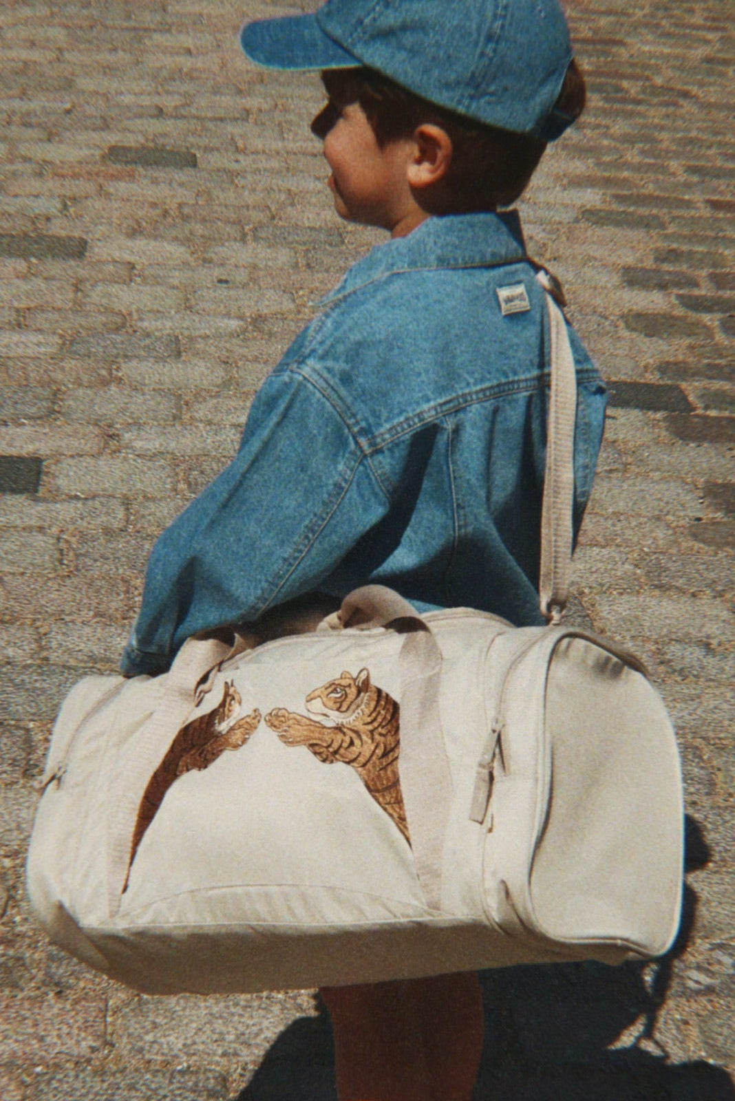 Kids weekend bag | Feather gray | Konges Slojd