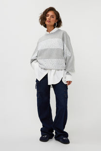 Trui Lace | Grey | Studio Amaya