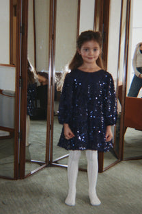 Lila sequins bow dress | Total eclipse | Konges Slojd