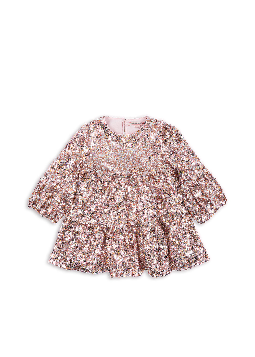 Lila sequins dress | Grey/rosa | Konges Slojd