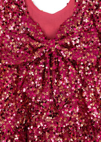 Lila sequins dress | Sparkling sangria | Konges Slojd