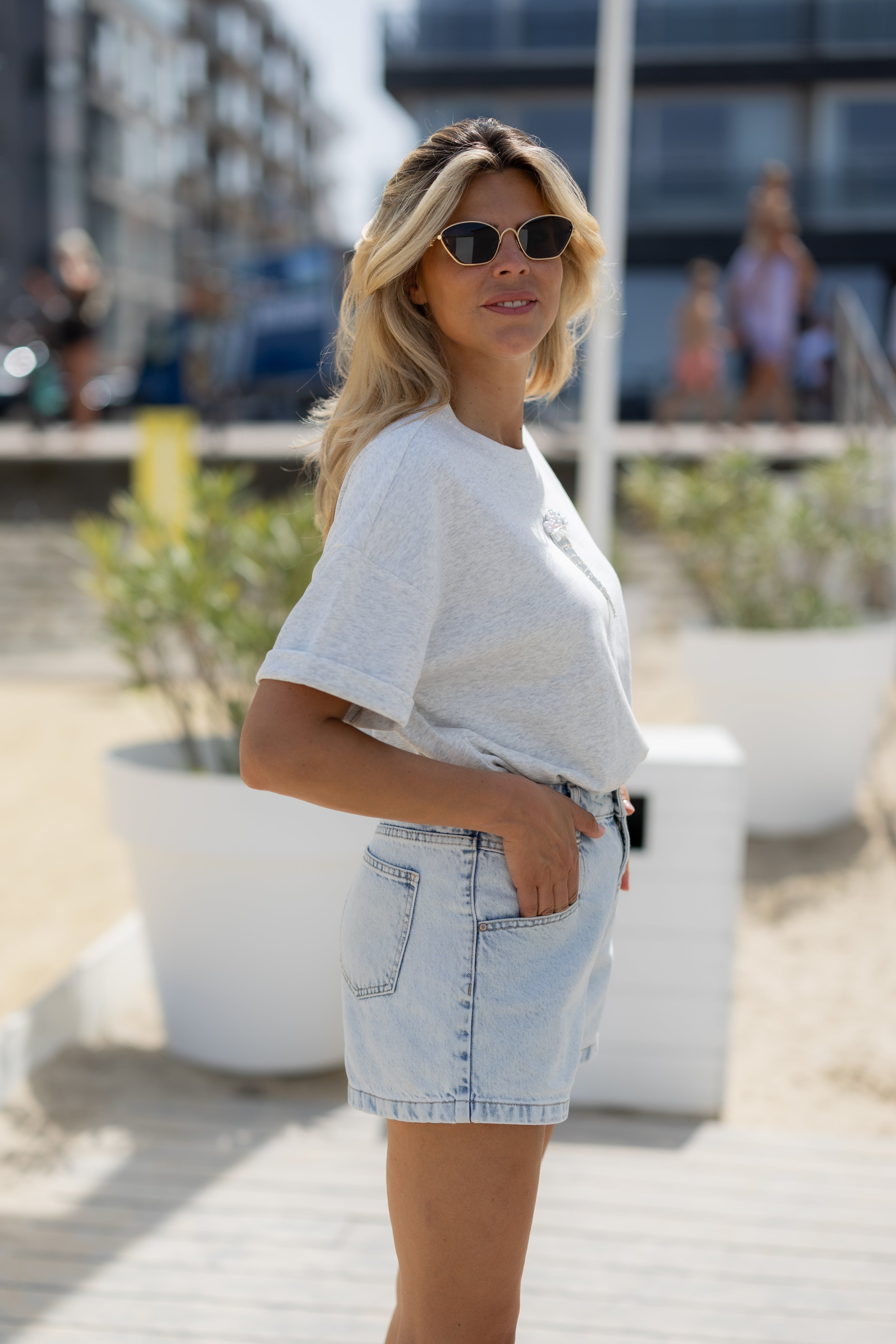 Top Amore Jellyfish | Grey | Poespas