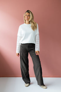 Shirt Pure Rebel | Off-white | Studio Poespas