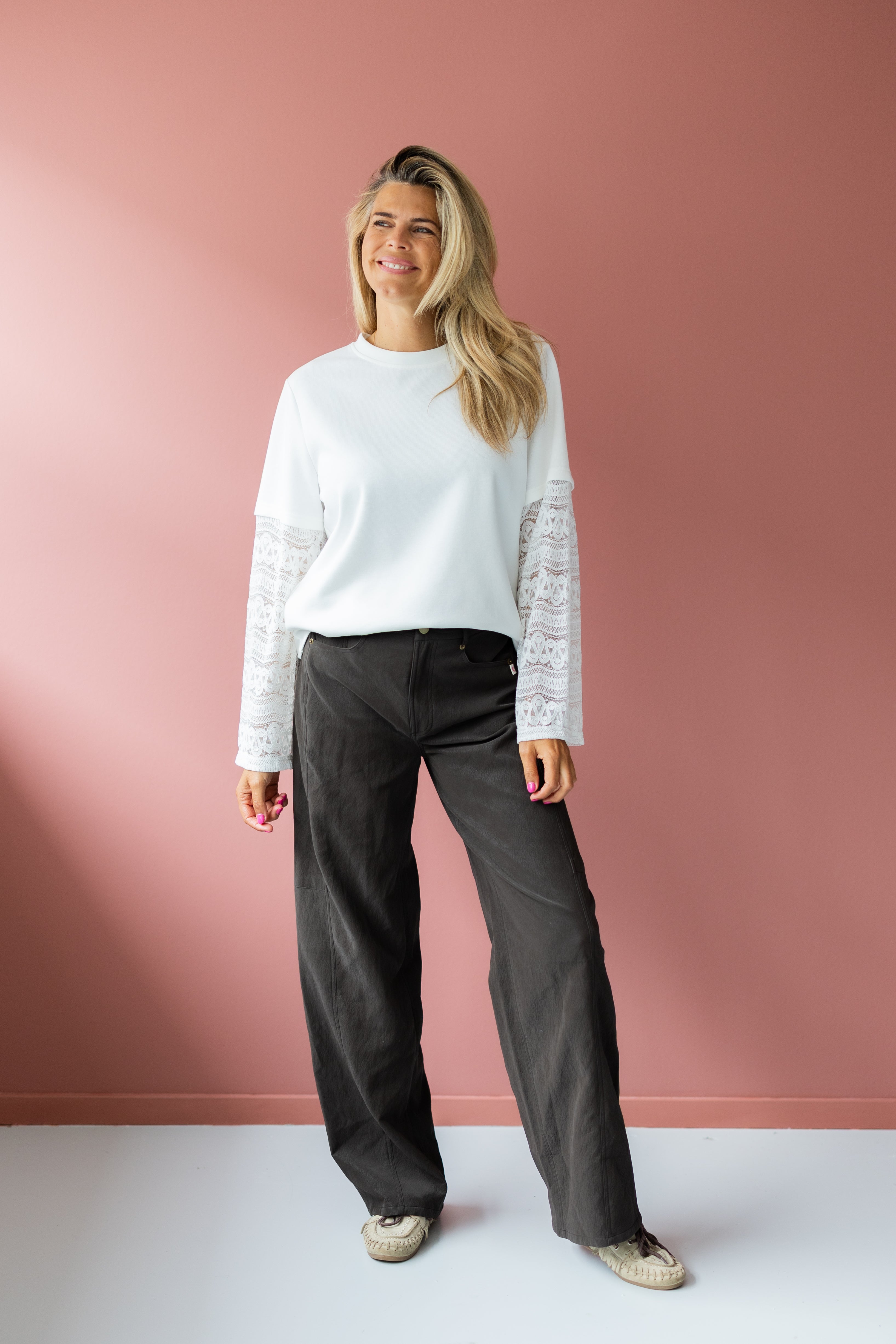 Shirt Pure Rebel | Off-white | Studio Poespas