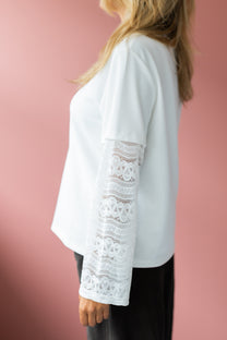 Shirt Pure Rebel | Off-white | Studio Poespas