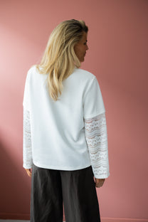 Shirt Pure Rebel | Off-white | Studio Poespas