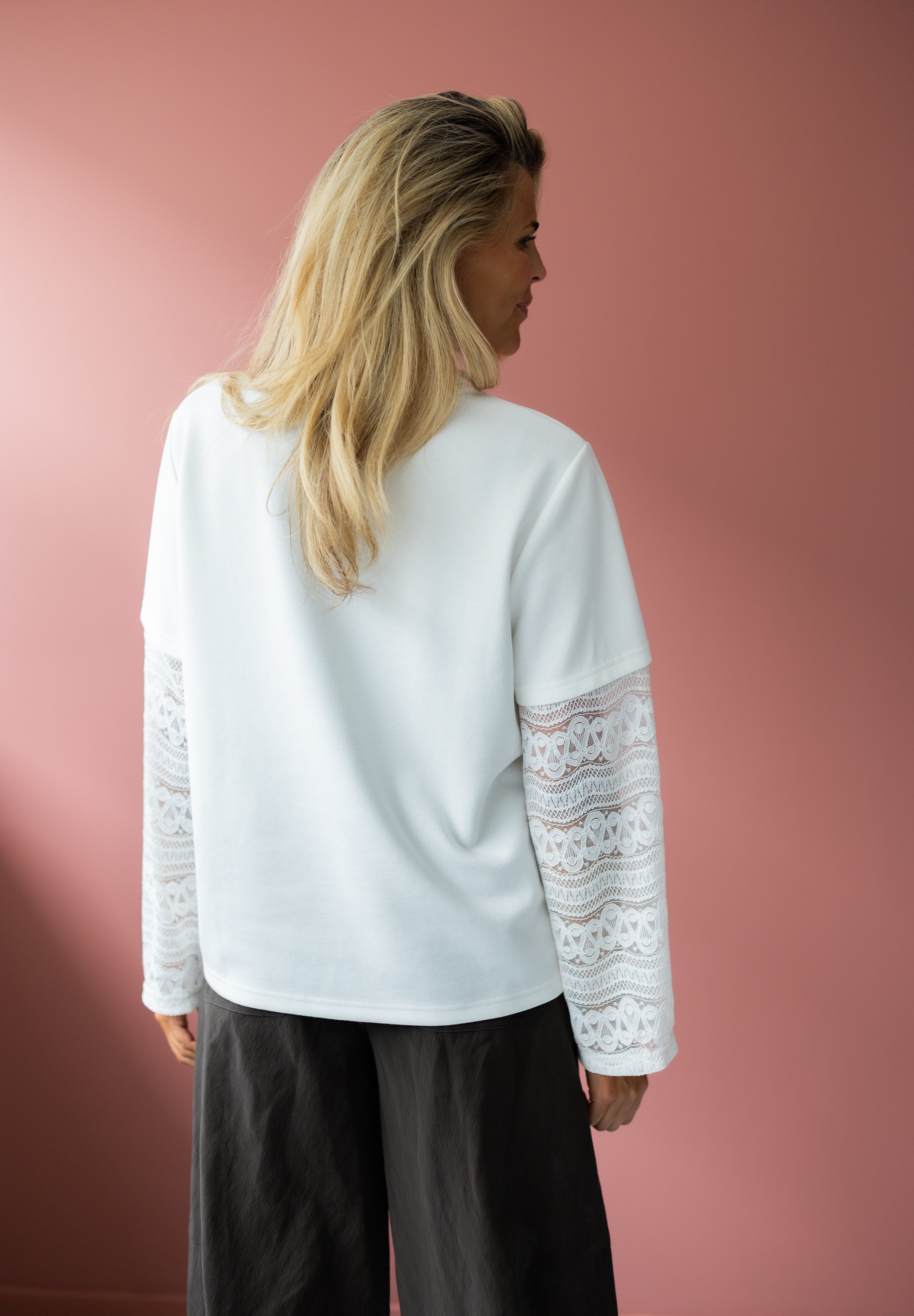 Shirt Pure Rebel | Off-white | Studio Poespas