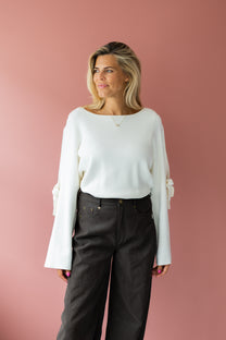 Top Bow Blanche | Studio Poespas