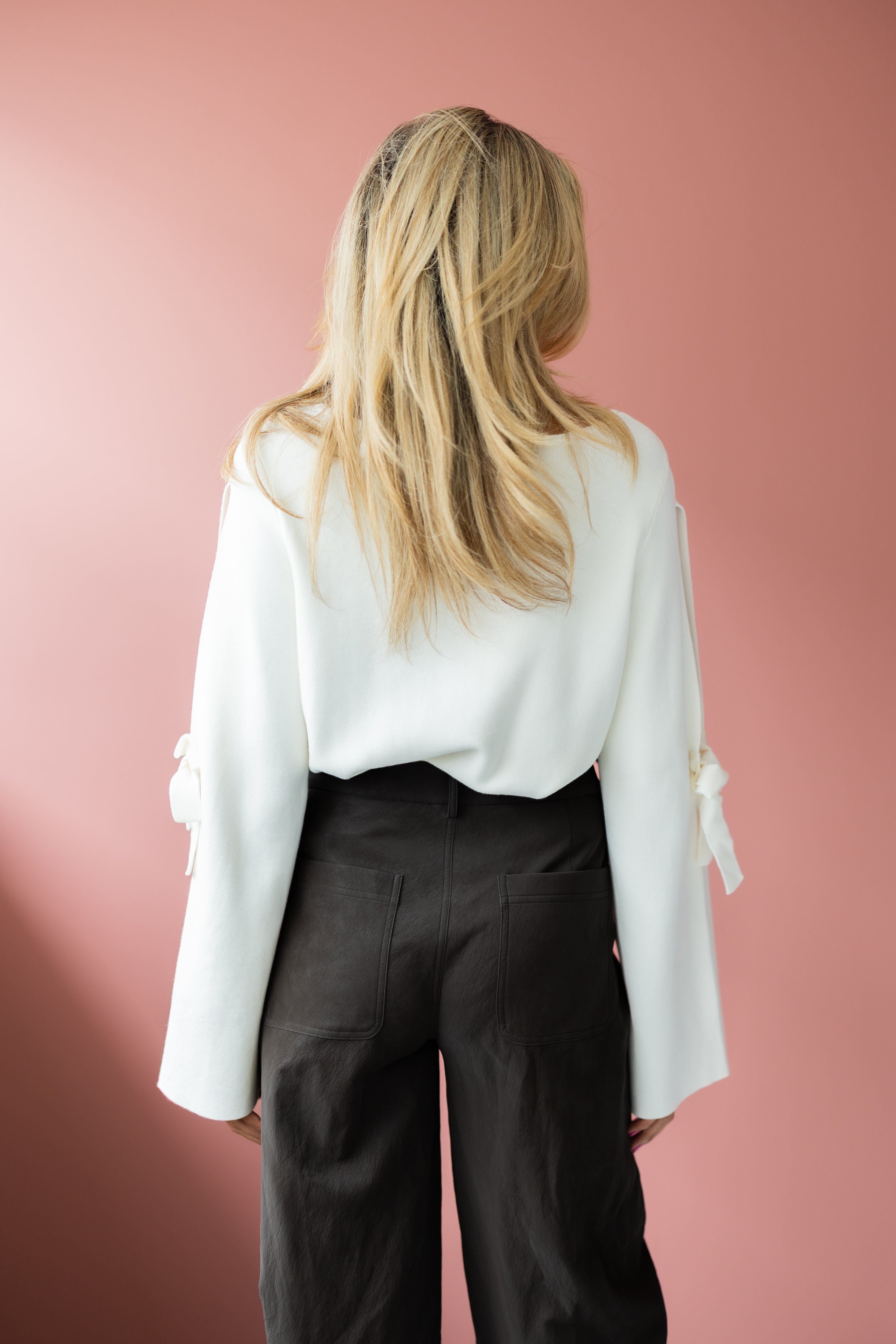 Top Bow Blanche | Studio Poespas