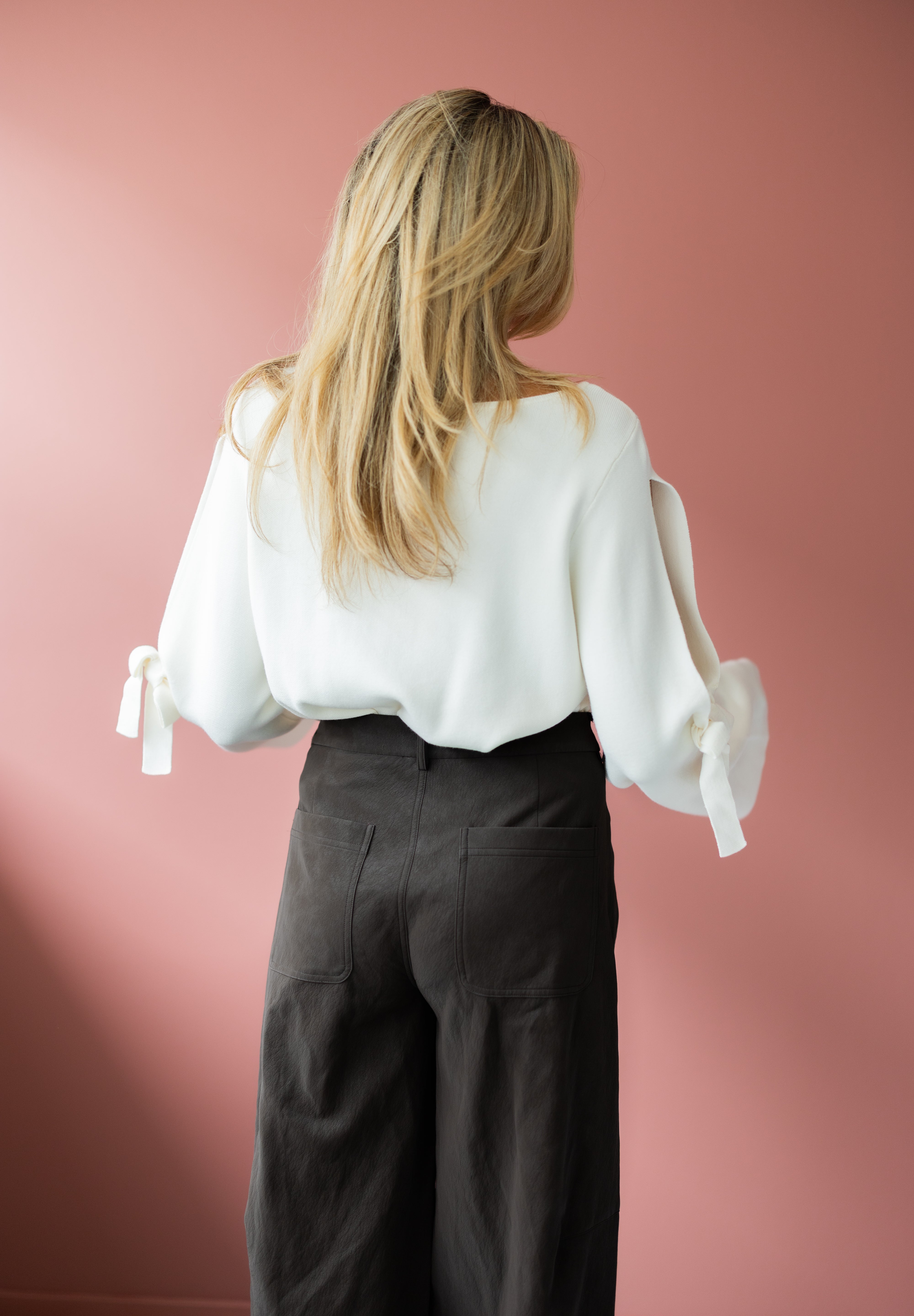 Top Bow Blanche | Studio Poespas