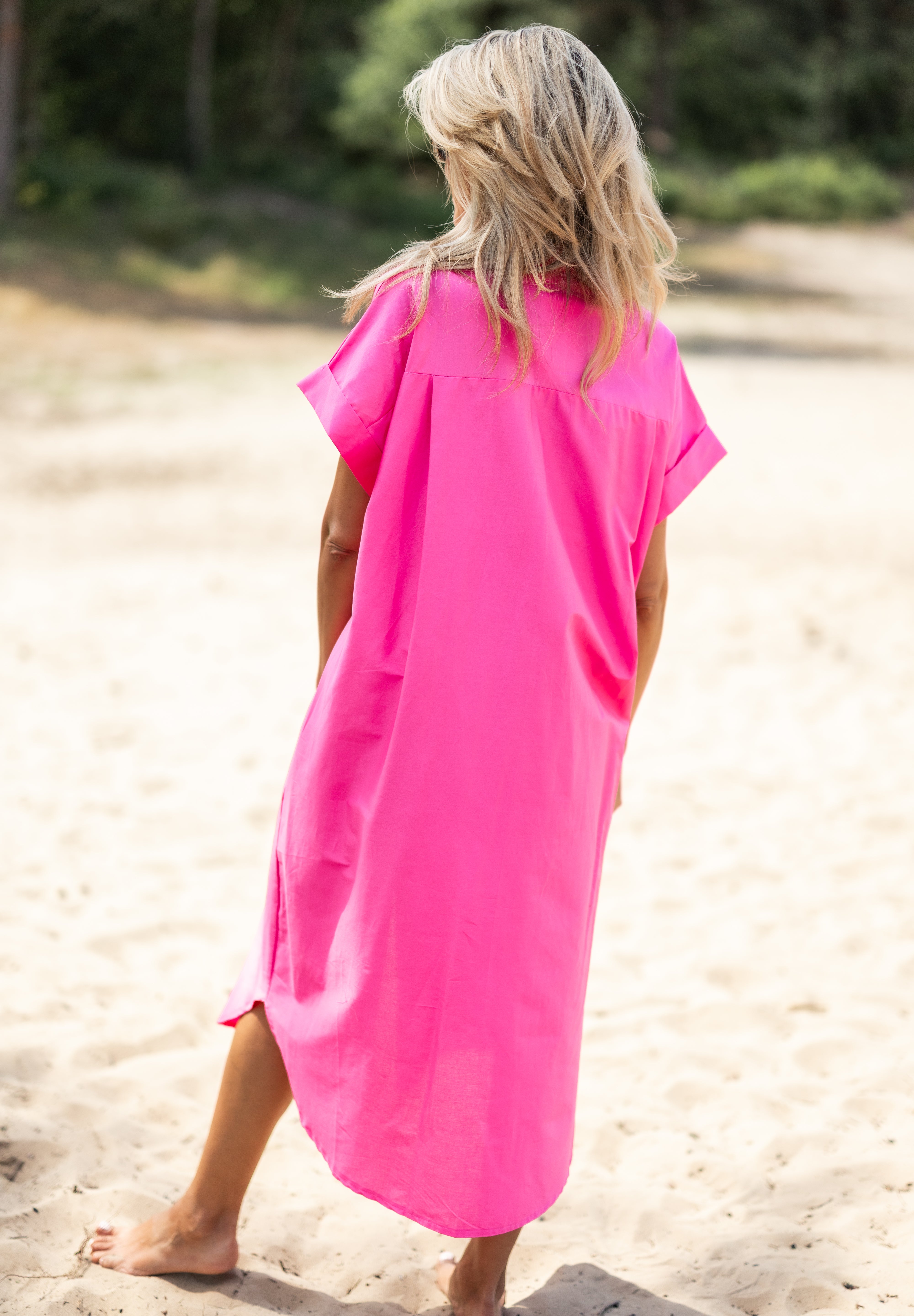 Jurk Odette | Fuchsia