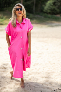 Jurk Odette | Fuchsia