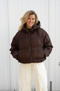 The Puffer Perfect | Chocolate Brown | Studio Poespas