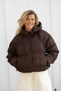 The Puffer Perfect | Chocolate Brown | Studio Poespas