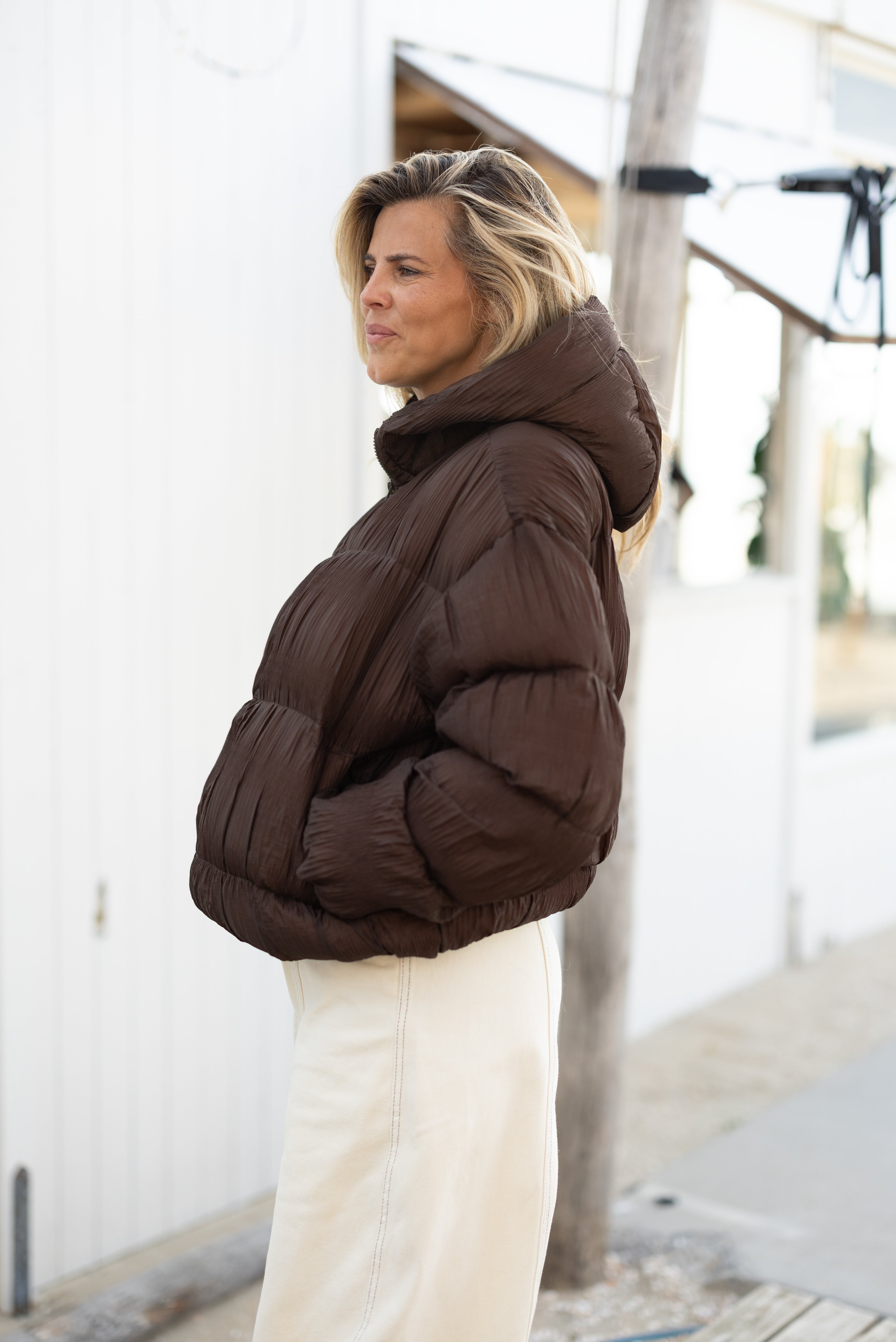 The Puffer Perfect | Chocolate Brown | Studio Poespas