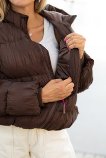 The Puffer Perfect | Chocolate Brown | Studio Poespas