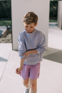 Sweatshirt | Purple heather | En Fant