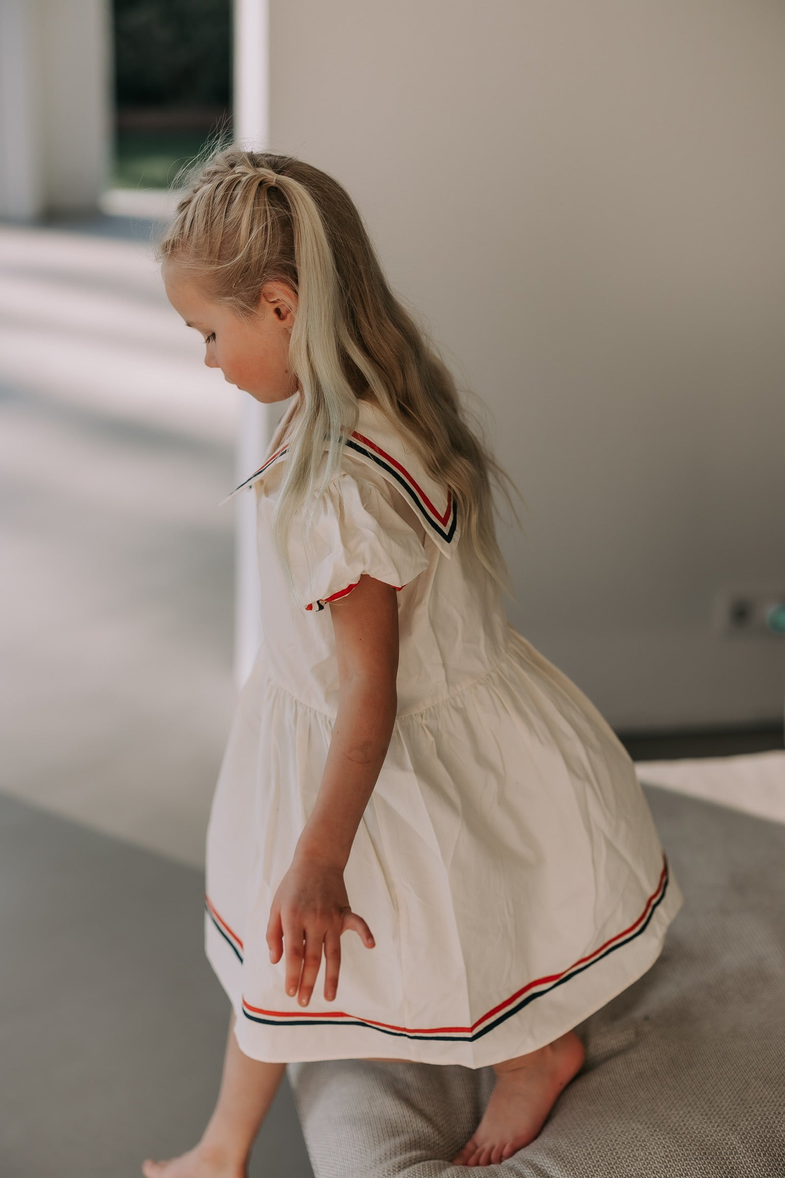 Allie dress | Eggnog | Konges Slojd