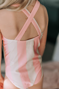 Pomia swimsuit | Candy rose stripe | Konges Slojd