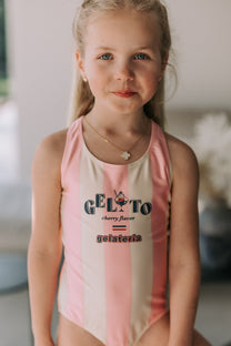 Pomia swimsuit | Candy rose stripe | Konges Slojd