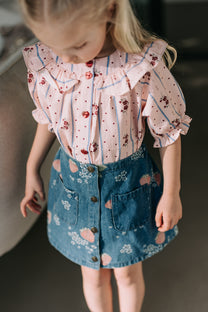 Colombe blouse | Icy pink | Fliink