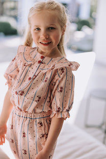 Colombe ruffle pants | Icy pink | Fliink