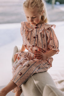 Colombe ruffle pants | Icy pink | Fliink