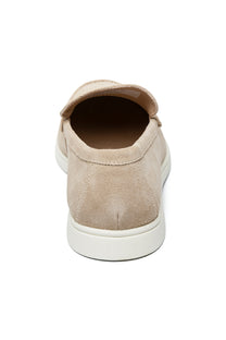 Loafer Mayne | Beige suede | Heren | Steve Madden