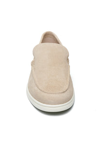 Loafer Mayne | Beige suede | Heren | Steve Madden