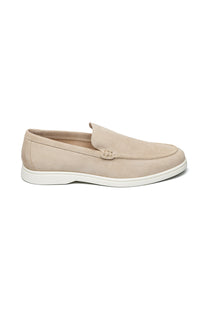 Loafer Mayne | Beige suede | Heren | Steve Madden