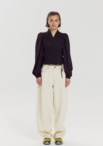 Longsleeve Debby | Hot fudge | Harper & Yve