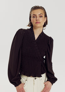 Longsleeve Debby | Hot fudge | Harper & Yve