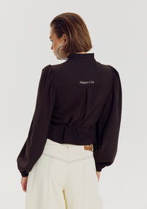 Longsleeve Debby | Hot fudge | Harper & Yve