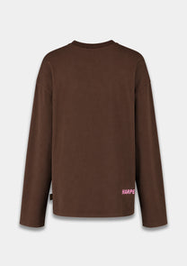 Longsleeve Elana | Hot fudge | Harper & Yve