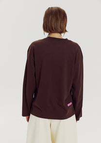 Longsleeve Elana | Hot fudge | Harper & Yve