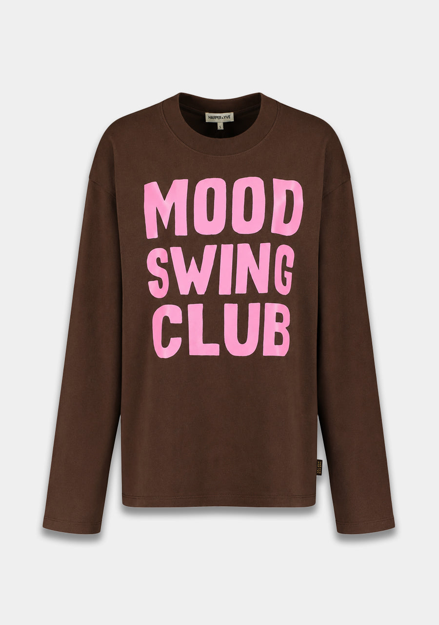 Longsleeve Elana | Hot fudge | Harper & Yve