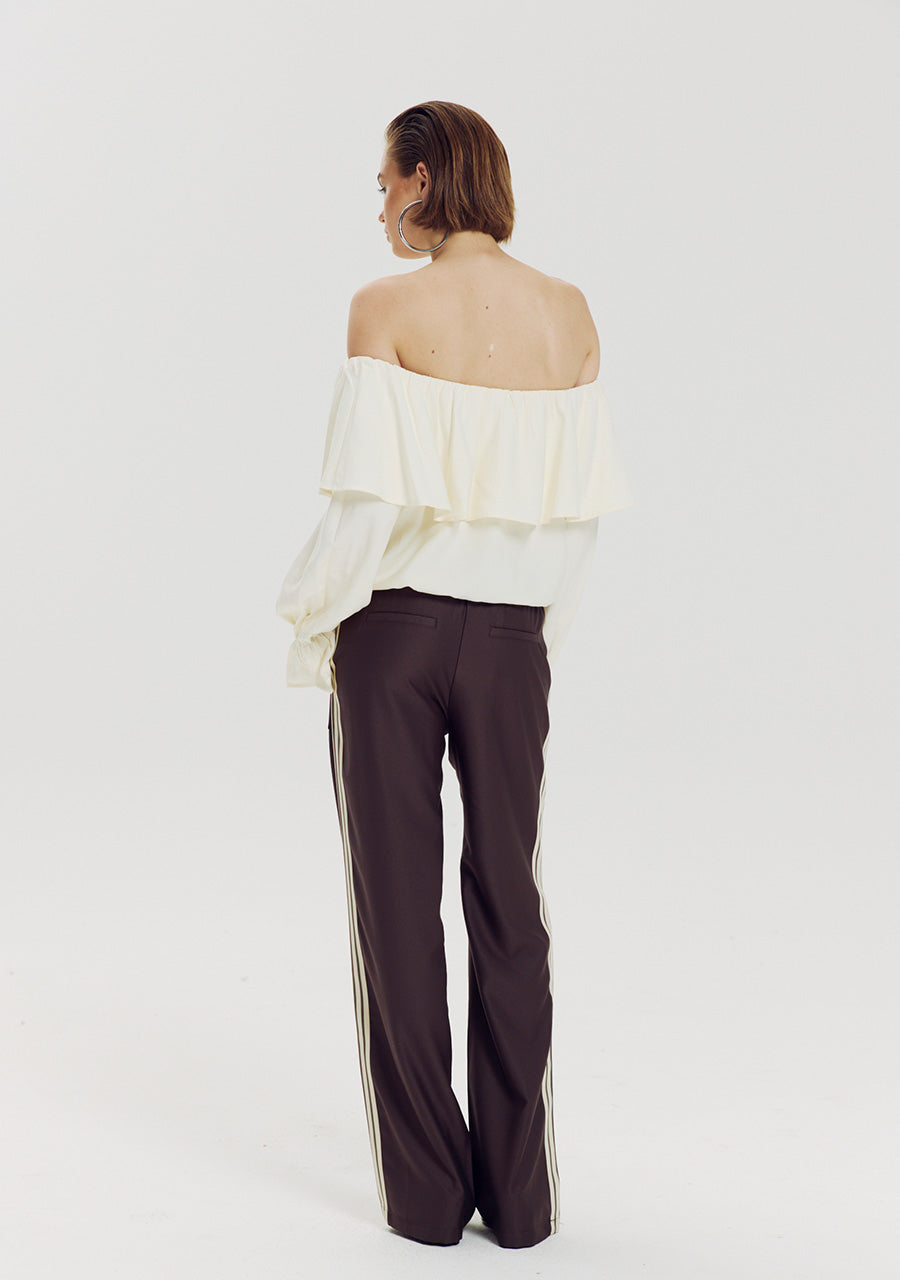 Longsleeve Fynn | Almond oil | Harper & Yve