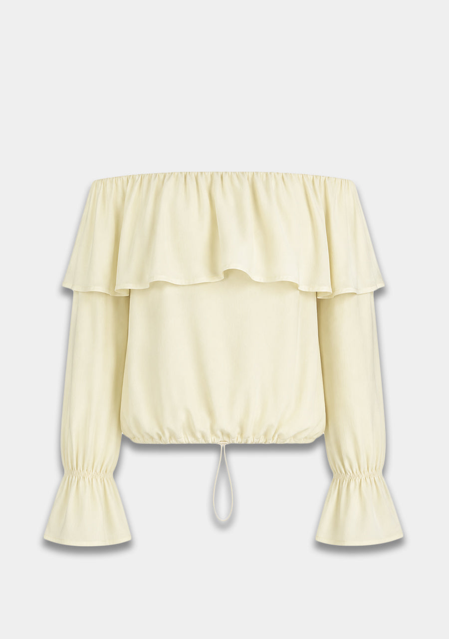 Longsleeve Fynn | Almond oil | Harper & Yve
