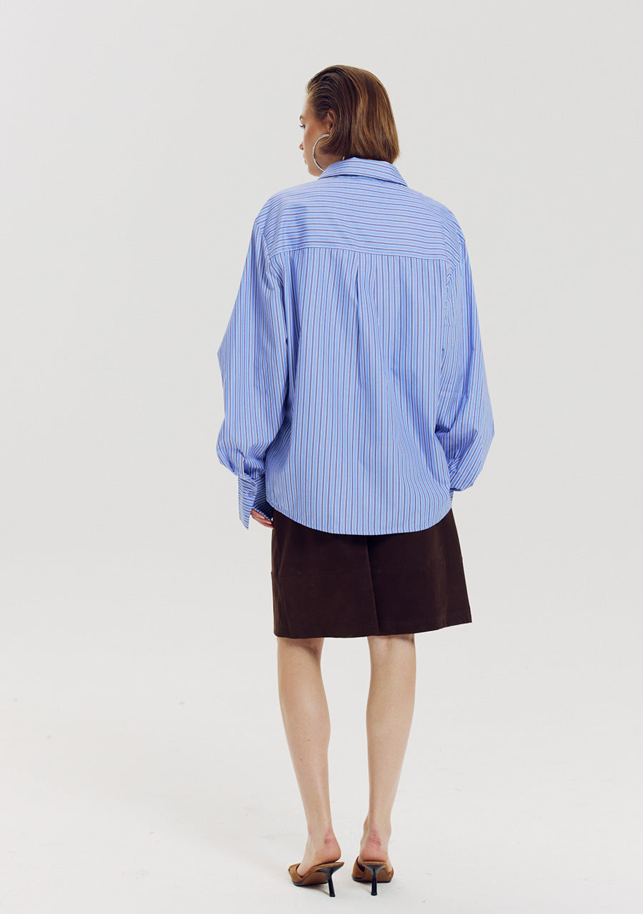 Longsleeve Ted | Stripe blue | Harper & Yve