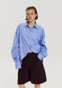 Longsleeve Ted | Stripe blue | Harper & Yve