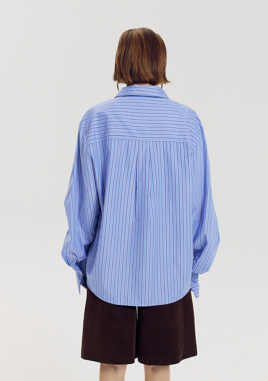 Longsleeve Ted | Stripe blue | Harper & Yve