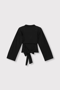 Longsleeve Feather | Black | Refined Department